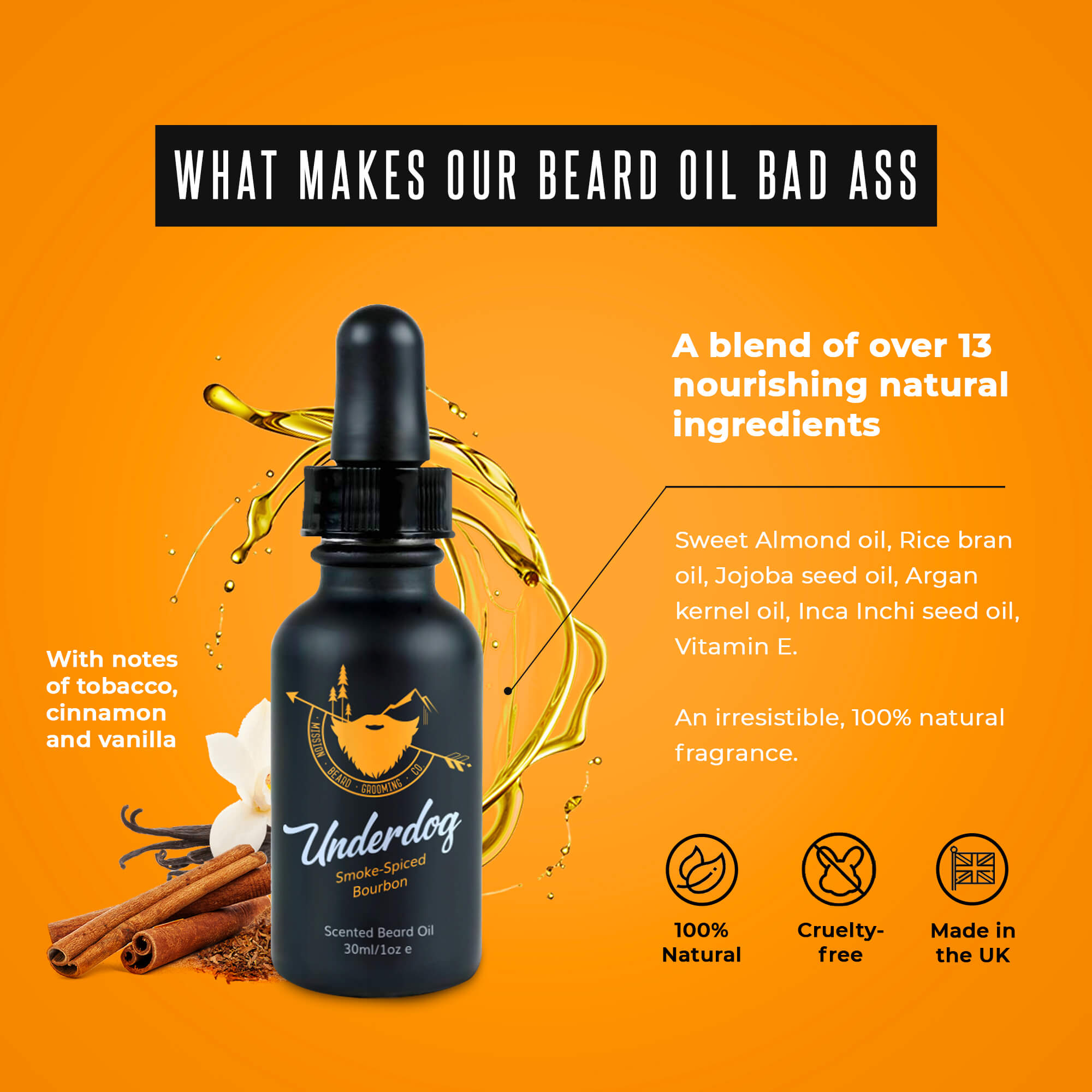 UNDERDOG BEARD OIL