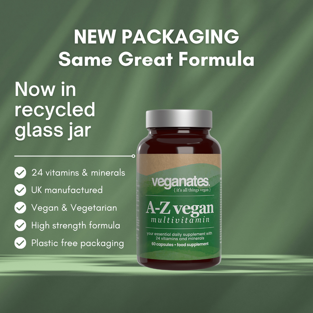 Ethical UK Vegan Multivitamin Supplement NOW IN Recycled Glass Jars